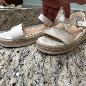 White Espadrille Sandals